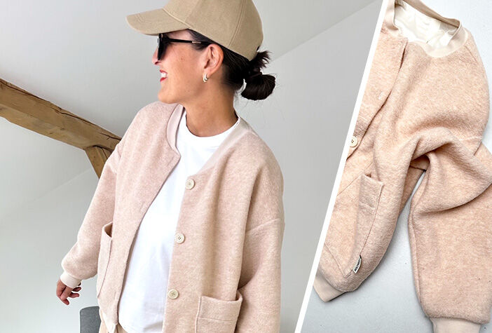 Cosy, soft blouson